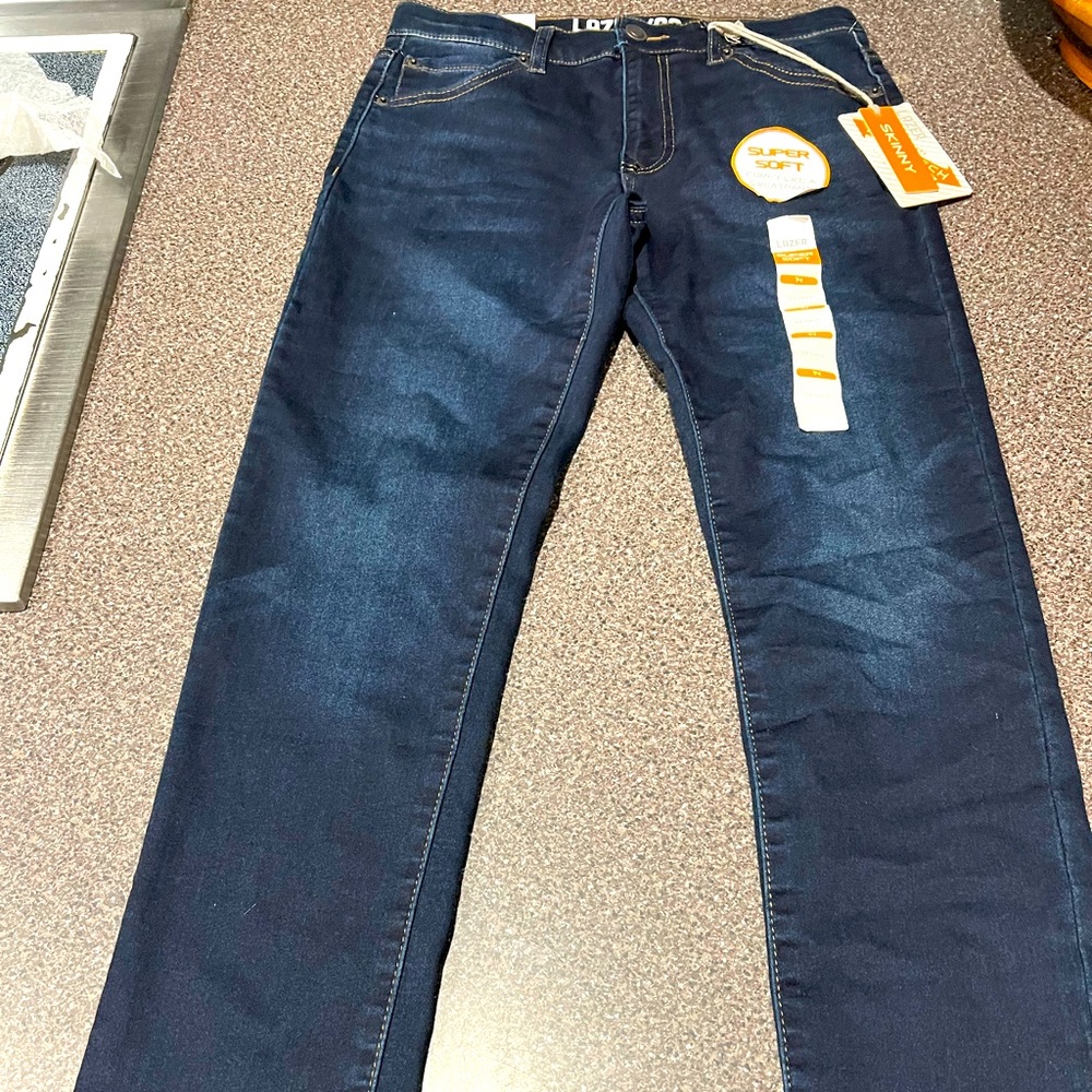 Lazer boys size 14 skinny stretch jeans